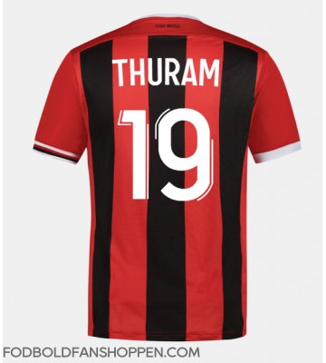 OGC Nice Khephren Thuram #19 Hjemmebanetrøje 2023-24 Kortærmet